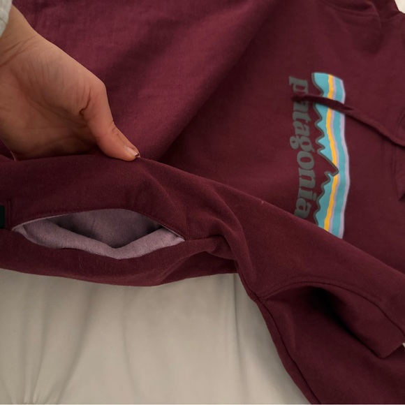 Patagonia Burgundy Sweatshirt - Picture 4 of 6